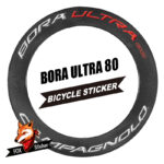 Road Bicycle Wheels Rim Decal Stickers for Campagnolo BORA ULTRA 80