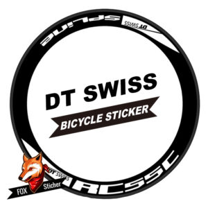 Bicycle Wheels Rim Decal Stickers for DT Swiss RC 55 SPLINE C- - Image 1