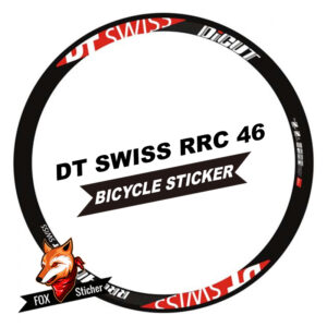 Mountain Bicycle Wheels MTB Rim Decal Stickers for DT SWISS RRC46 Bicycle Wheel Sticker