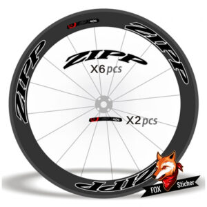 Bicycle Wheels Rim Decal Stickers for ZIPP White +White 303 404 454 808