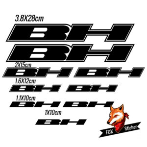 Bicycle Frame Decal Stickers for BH-02
