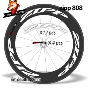 Bicycle Wheels Rim Decal Stickers for ZIPP rim size 24/30/35/38/45/50/55/58/60/76/80/88mm