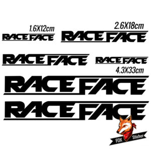 Bicycle Frame Decal Stickers for RACEFACE