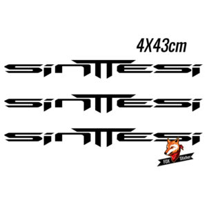 Bicycle Frame Decal Stickers for Sinttesi 01
