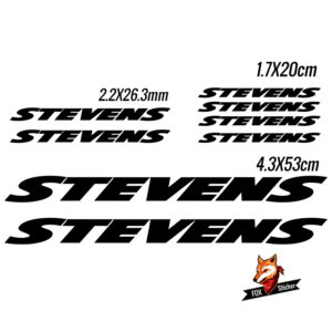 Bicycle Frame Decal Stickers for Stevens 01