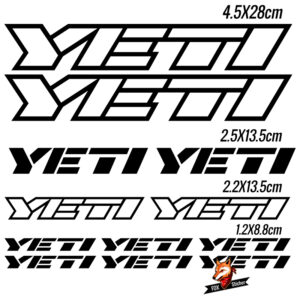 Bicycle Frame Decal Stickers for YETI 01