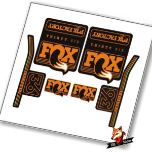 Mountain Bicycle Fork Decal Stickers for FOX Factory 36