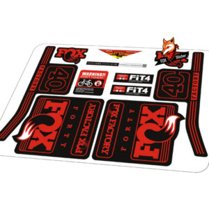 Mountain Bicycle Fork Decal Stickers for FOX Factory 40