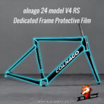 Suitable for Colnago 24 Plum V4RS Road Bike Stickers, Waterproof Frame Protection Decal