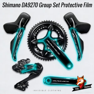 Protective Film for Shimano DA9270 Groupset, Road and Mountain Bike Crankset and Shifter