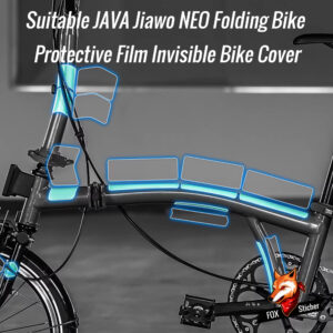 Suitable for JAVA GIAWO NEO folding bike TPU universal invisible bike frame cover, waterproof and scratch-resistant protection