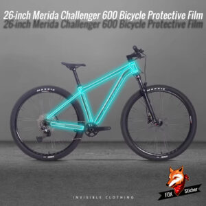 Suitable for 26 Merida Challenger 600 stealth jersey special body frame TPU waterproof protective film