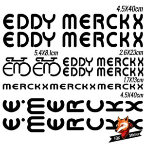 Bicycle Frame Decal Stickers for EDDYMERCKX 02