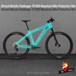 Invisible frame protective film for 26-inch Merida Challenger TR 900 mountain bike