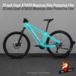 Suitable for 26-inch Giant ATX830 mountain bike stickers, invisible bike frame waterproof protective film