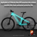 Suitable for 25 Merida Duke 600 mountain bike stickers, invisible bike frame waterproof protective film