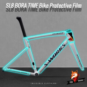 Suitable for SL8 Bora BORA team edition road bike invisible frame protective film