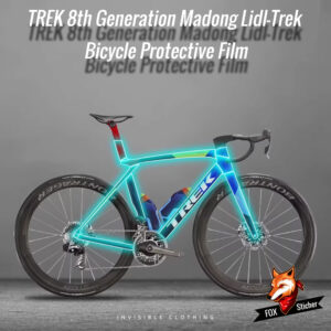 Invisible bike frame protective film for TREK 8th generation Madong Lidl-Trek team road bike