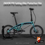 Waterproof and Scratch-Resistant TPU Protective Film for DAHON P10 Folding Bike, Invisible Frame Cover