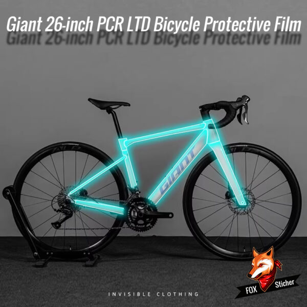 Waterproof protective stickers for Giant 26 PCR LTD road bike frame and frame set