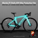 Suitable for Merida 25 Stella 600 road bike stickers, scratch-resistant and waterproof frame protection film
