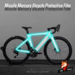 Suitable for Missile Mercury road bike stickers, waterproof and scratch-resistant frame protection decals