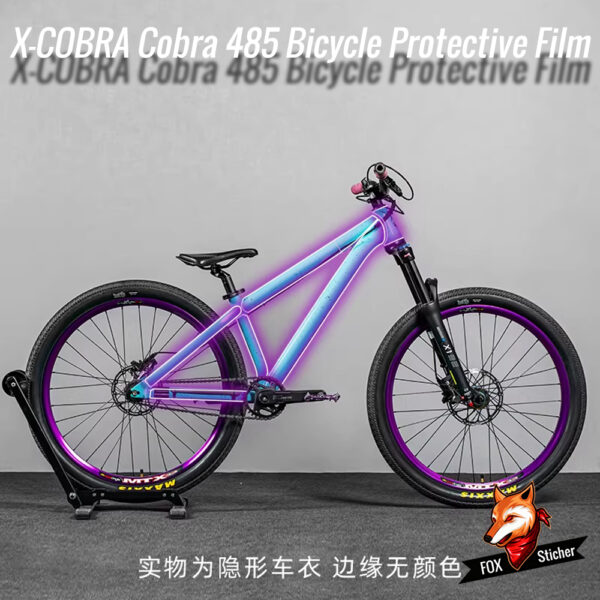 Suitable for X-COBRA Cobra 485 Dirt Bike Stickers, Motorcycle Covers, Mountain Bike Waterproof and Scratch-Resistant Protective Film