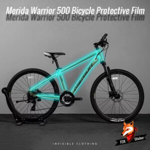 Waterproof invisible protective sticker for Merida Warrior 500 mountain bike frame and bike decals