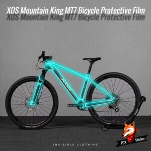 Suitable for XDS Shanba MT7 Mountain Bike Stickers, Frame Cover, Waterproof Invisible Protective Film