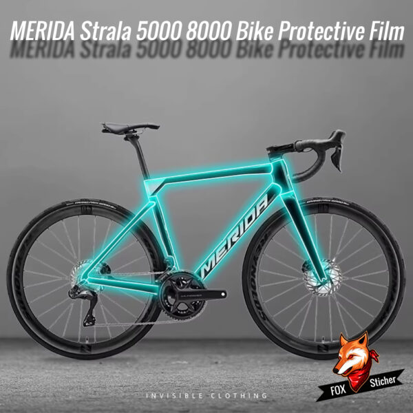 Suitable for MERIDA Scultura 5000 8000 Road Bike Sticker Frame Protection Film