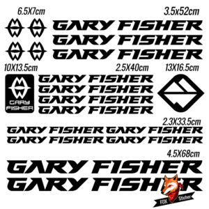 Bicycle Frame Decal Stickers for GARY 03