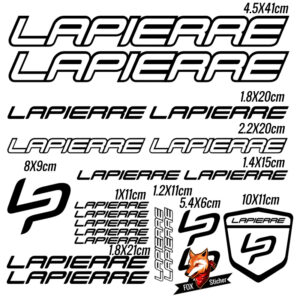Bicycle Frame Decal Stickers for LAPIERRE 03