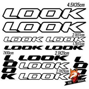 Bicycle Frame Decal Stickers for LOOK 02