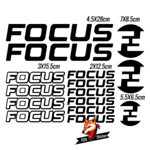 Bicycle Frame Decal Stickers for FOCUS 01