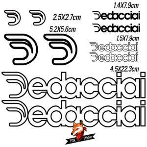Bicycle Frame Decal Stickers for DEDACCIAI 02