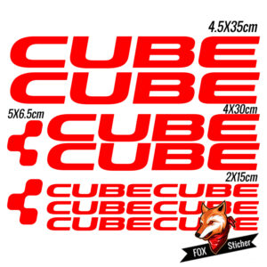 Bicycle Frame Decal Stickers for CUBE 2 - Image 3