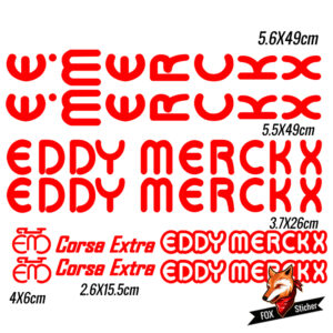 Bicycle Frame Decal Stickers for EDDYMERCKX 01 - Image 3