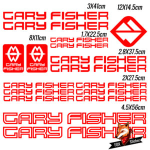 Bicycle Frame Decal Stickers for GARY 02 - Image 3