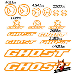 Bicycle Frame Decal Stickers for GHOST 05 - Image 2