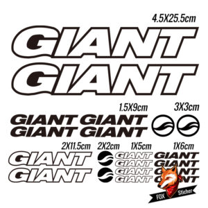 Bicycle Frame Decal Stickers for Giant 01