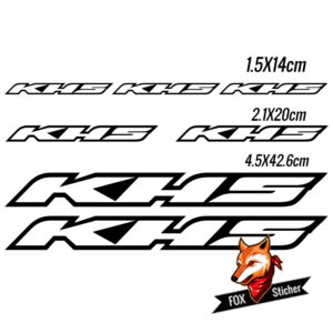 Bicycle Frame Decal Stickers for HKS 03