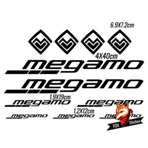 Bicycle Frame Decal Stickers for MEGAMO