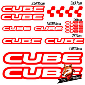 Bicycle Frame Decal Stickers for CUBE 1 - Image 3