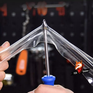 Mountain bike down tube protective film, protective TPU invisible bike frame cover, scratch-resistant for bike paint