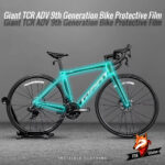 Waterproof invisible protective sticker for Giant TCR Advanced 9 road bike