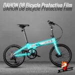 Suitable for 24 models of Brompton folding bicycles, transparent frame protective stickers, invisible bike cover