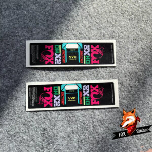 New Fox FOX DHX2 mountain bike rear shock sticker bicycle downhill rear suspension decal