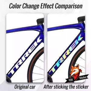 Waterproof Sticker for TREK DOMANE SL GEN4 Fourth Generation Frame Original Logo Cover and Color Change