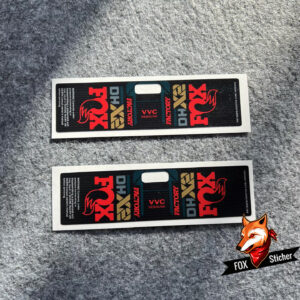 New Fox FOX DHX2 mountain bike rear shock sticker bicycle downhill rear suspension decal - Image 3