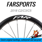 Farsports Carbon Wheels Decals 2018 C2:C3:C5
